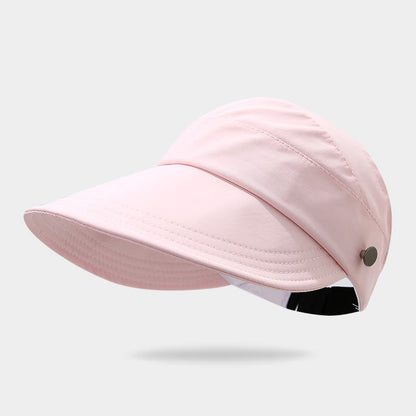 Halboffener Sonnenschutz-Visierhut - Rosa - Einheitsgröße - image 8