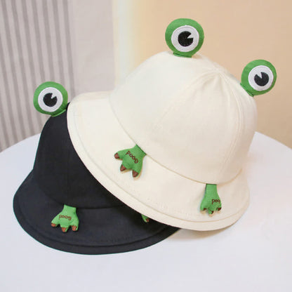 Niedlicher Fischerhut mit Frosch-Design - image 3