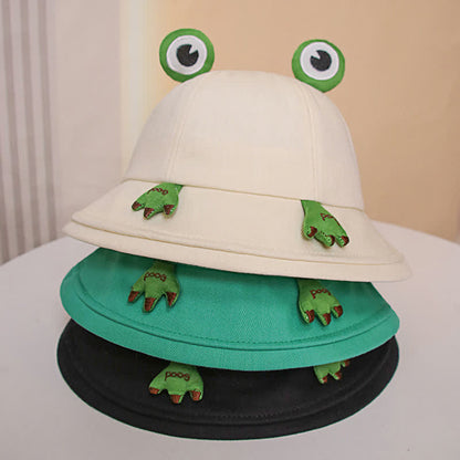 Niedlicher Fischerhut mit Frosch-Design - image 2