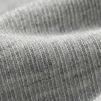 Gestreifte, dünne, atmungsaktive Sportsocken aus Baumwolle (6 Paar)