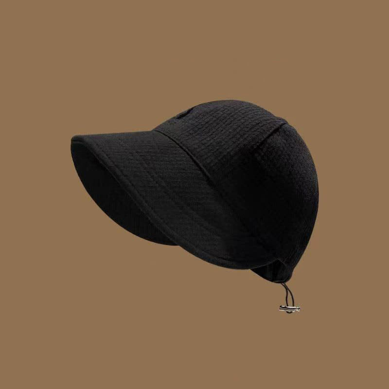 Bucket Hat mit Waffel-Schirm - Schwarz - Einheitsgröße - image 5