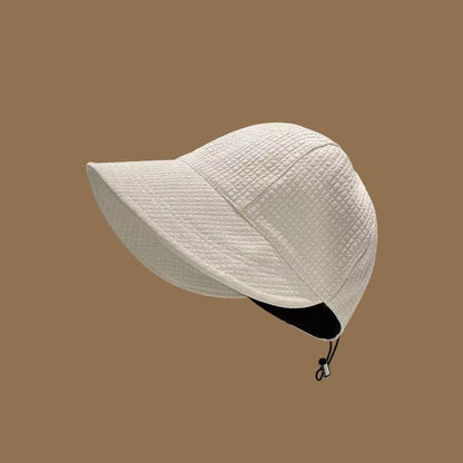 Bucket Hat mit Waffel-Schirm - Beige - Einheitsgröße - image 7