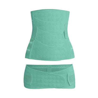 Einfarbiges, atmungsaktives Bauchgurt-Set - Grün - XXL - image 18