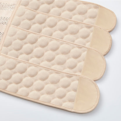 Einfarbiges, atmungsaktives Bauchgurt-Set