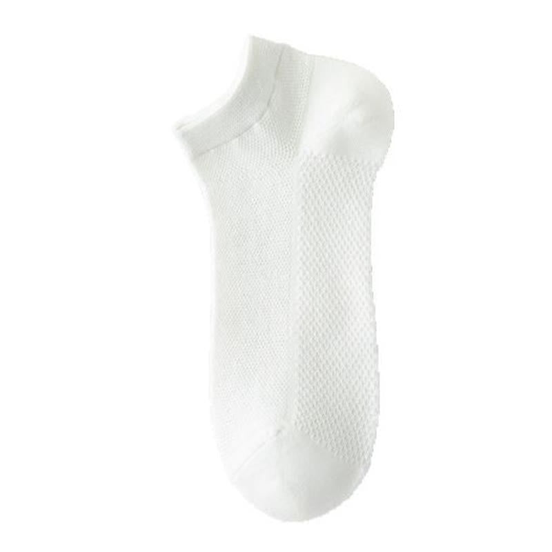 Dünne, atmungsaktive, schweißabsorbierende Söckchen aus Netz-Baumwolle (5 Paar) - image 6