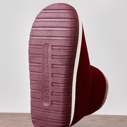 Warme, rutschfeste Hausschuhe mit dicker Sohle - image 10