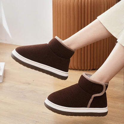 Warme, rutschfeste Hausschuhe mit dicker Sohle - image 12