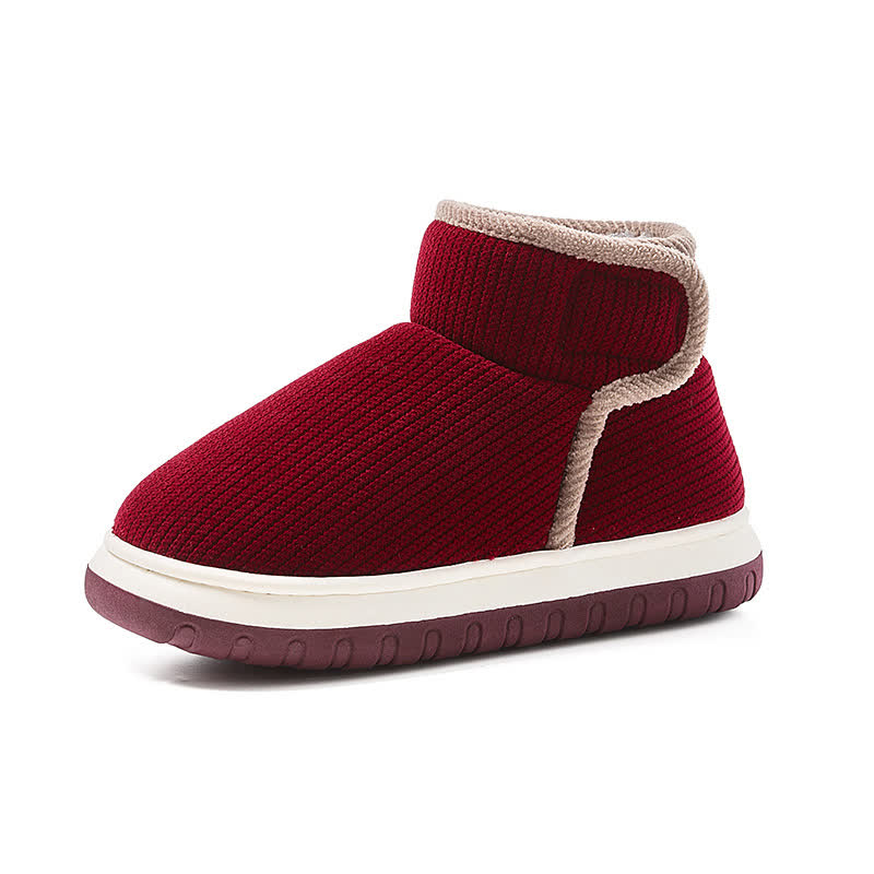 Warme, rutschfeste Hausschuhe mit dicker Sohle - image 11