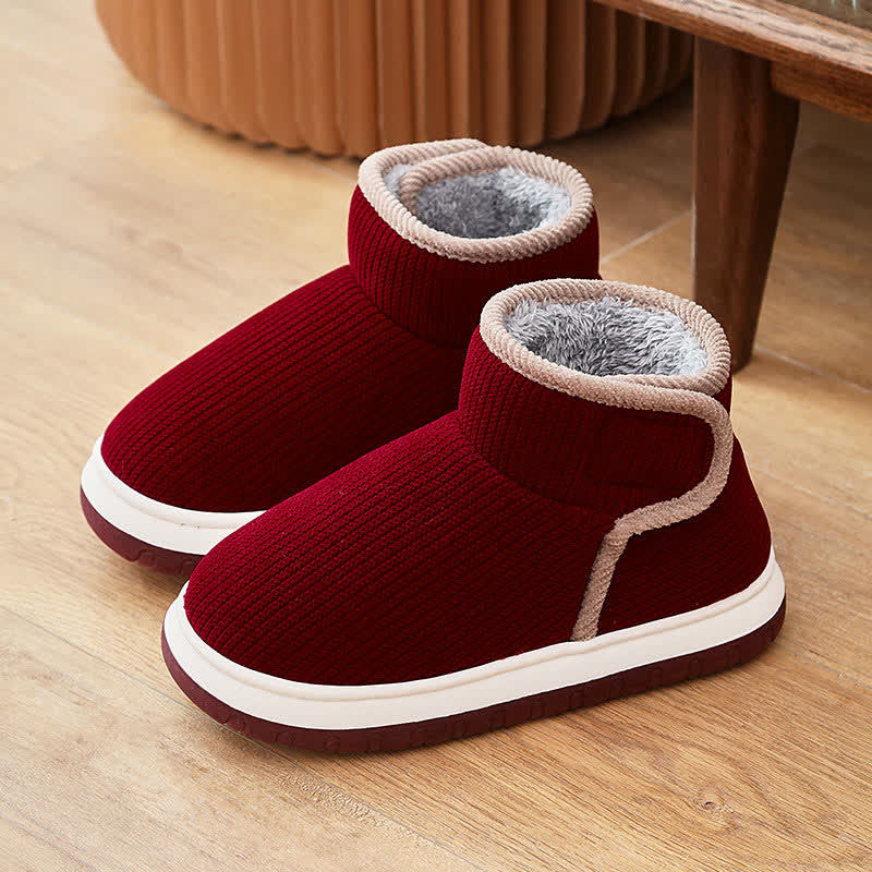 Warme, rutschfeste Hausschuhe mit dicker Sohle - image 7