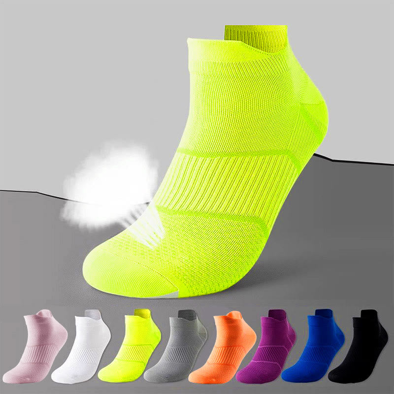 Schnelltrocknende Knöchel-Kompressionssocken in Übergröße für Fitness (8 Paar)