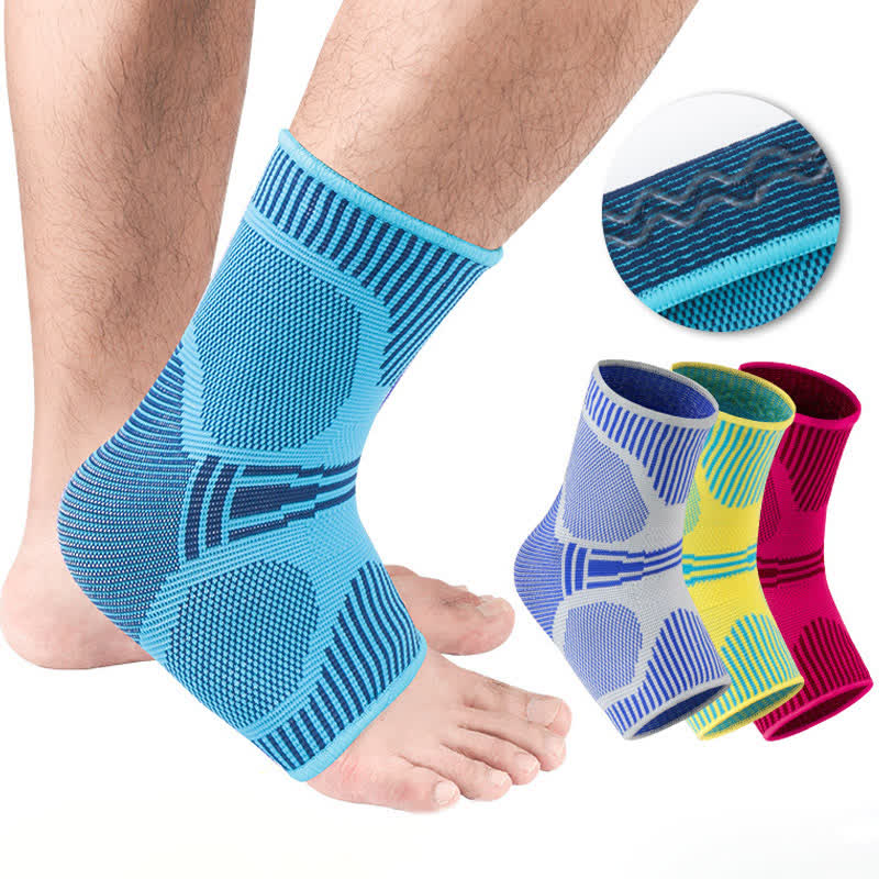 Atmungsaktive gestrickte Sport-Knöchelstützen - image 0