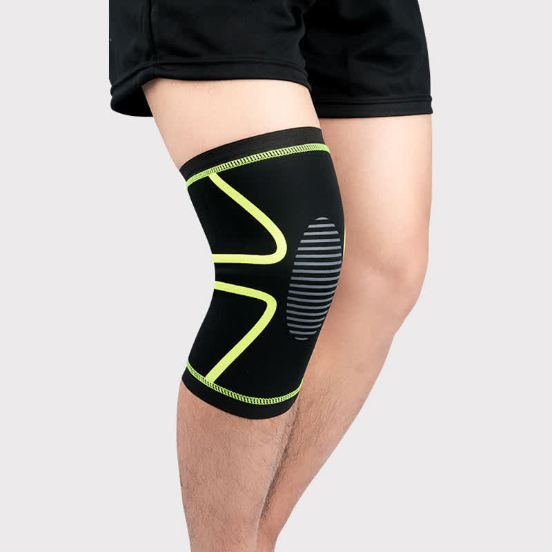Kompressions-Antikollisions-Sport-Knieschützer - Grün - XL - image 9