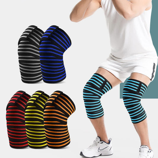 Elastische, verstellbare Sport-Knieschoner - image 0