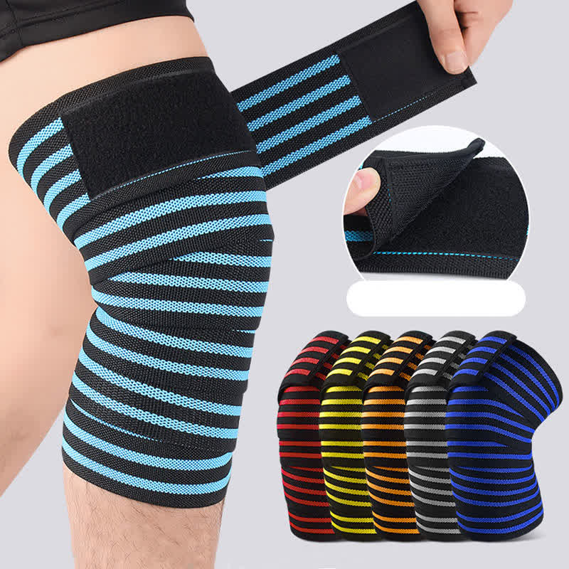 Elastische, verstellbare Sport-Knieschoner - image 1