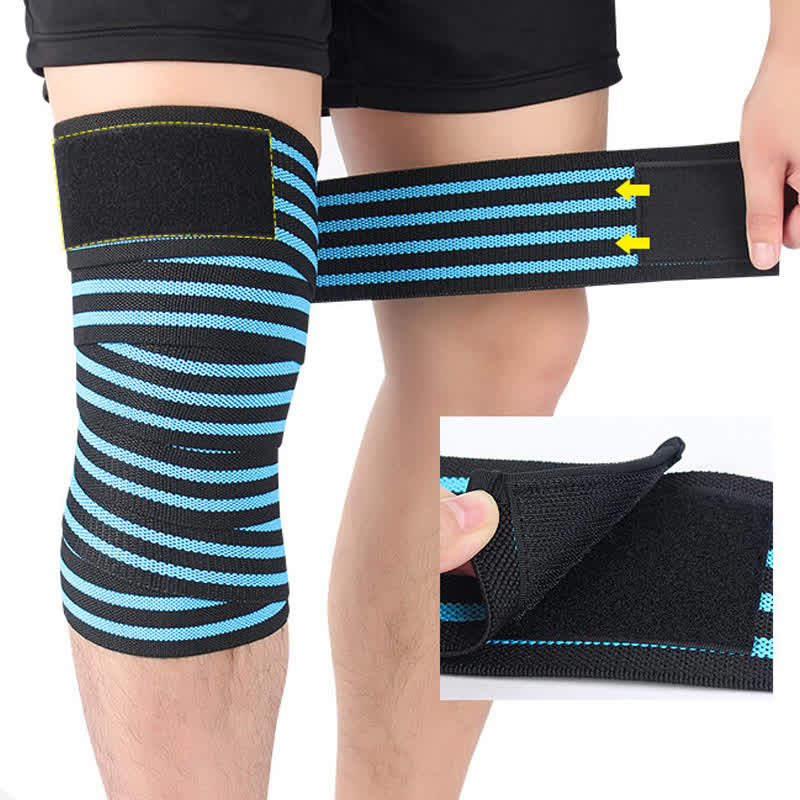 Elastische, verstellbare Sport-Knieschoner - image 11