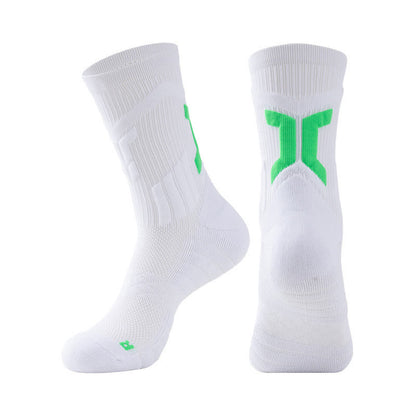 Atmungsaktive Sport-Kompressionssocken (5 Paar) - Weiß - EU40-45 (US7-11) - image 8