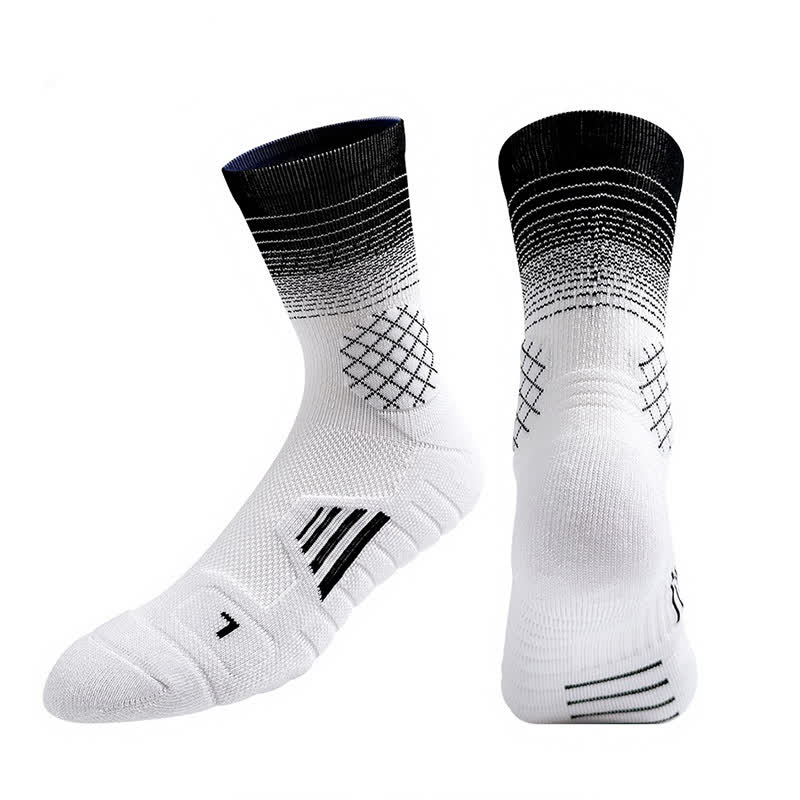 Gradient Sports Quarter Kompressionssocken (7 Paar) - Weiß&Schwarz - EU37-45 (US4-11) - image 10