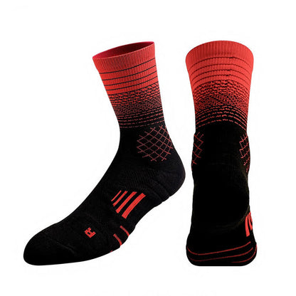 Gradient Sports Quarter Kompressionssocken (7 Paar) - Schwarz&Rot - EU37-45 (US4-11) - image 11