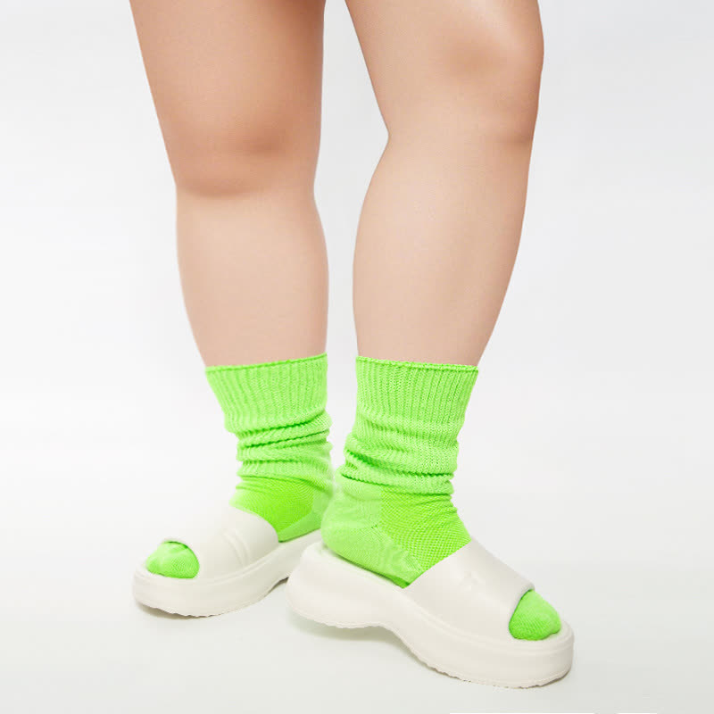 Atmungsaktive Viertelsocken aus Netzstoff in Übergröße