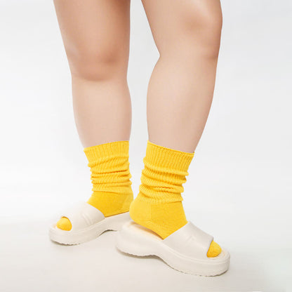 Atmungsaktive Viertelsocken aus Netzstoff in Übergröße