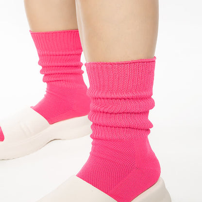 Atmungsaktive Viertelsocken aus Netzstoff in Übergröße
