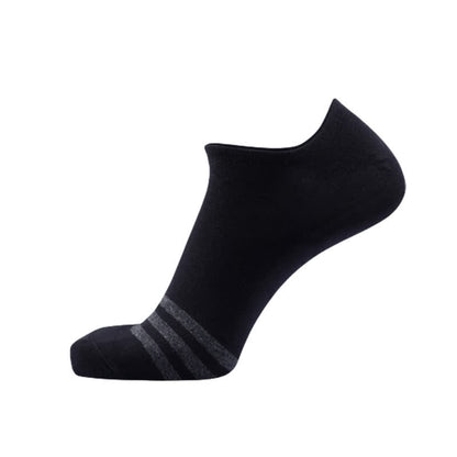 Bequeme, unsichtbare Socken aus Baumwolle (5 Paar) - Schwarz - EU43-50 (US9-15) - image 7