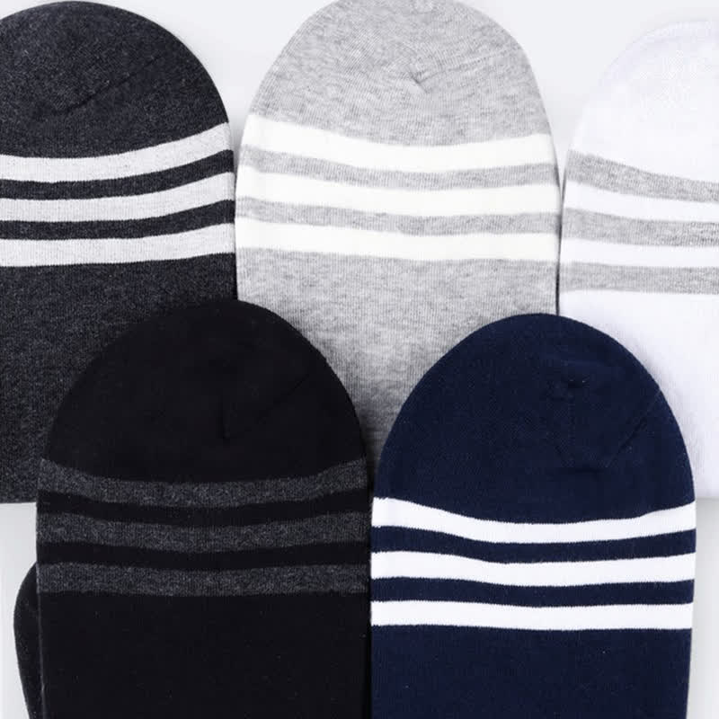 Bequeme, unsichtbare Socken aus Baumwolle (5 Paar) - image 2