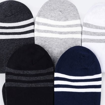 Bequeme, unsichtbare Socken aus Baumwolle (5 Paar) - image 2