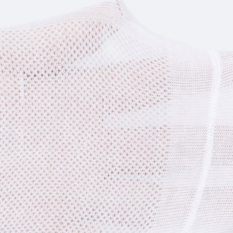 Gestreifte, unsichtbare Baumwollsocken mit Bündchen (5 Paar) - image 2