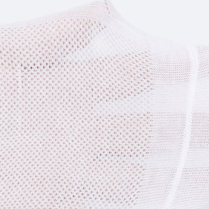 Gestreifte, unsichtbare Baumwollsocken mit Bündchen (5 Paar) - image 2