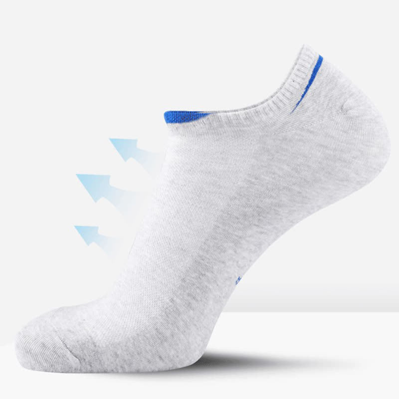Dünne, unsichtbare Netzsocken (5 Paar) - Hellgrau - EU43-50 (US9-15) - image 4