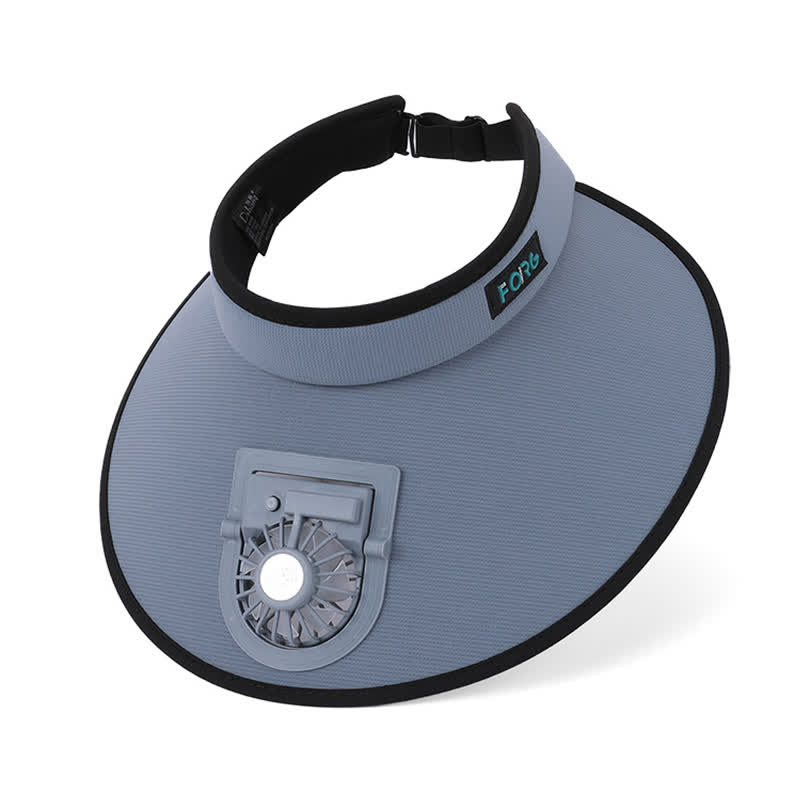 Wiederaufladbarer Outdoor-Ventilator-Visierhut (2 Packungen) - image 1