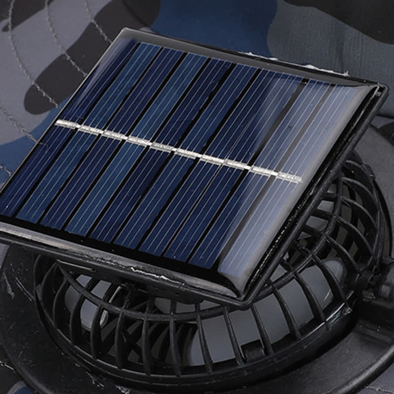 Camouflage-Bucket-Hut mit Nackenklappe und wiederaufladbarem Ventilator (2 Packungen) - image 10