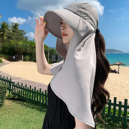 Wasserfester Sonnenhut mit breiter Krempe und Nackenklappe (2 Packungen) - image 5