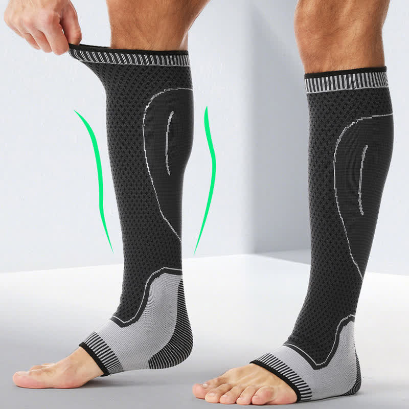 Rutschfeste Sport-Kompressions-Wadenmanschetten