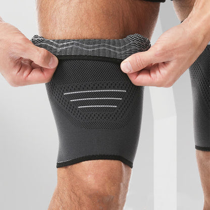 Elastische, gestrickte Sport-Kompressions-Oberschenkelmanschetten
