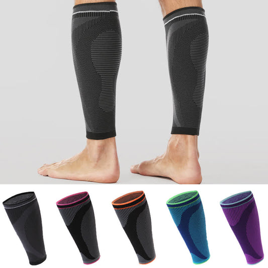 Elastische, gestrickte Sport-Kompressions-Wadenmanschetten