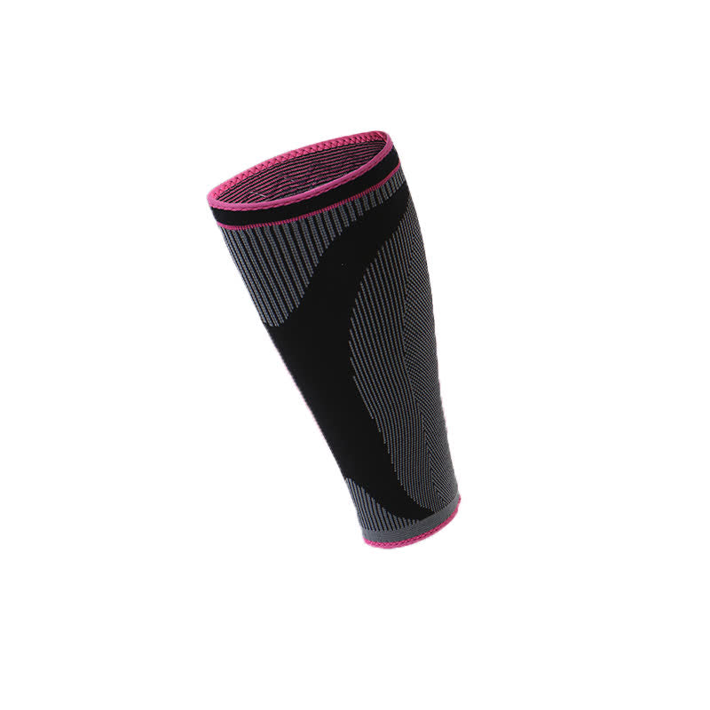 Elastische, gestrickte Sport-Kompressions-Wadenmanschetten - Rosa - XL - image 10
