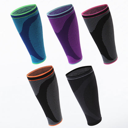 Elastische, gestrickte Sport-Kompressions-Wadenmanschetten