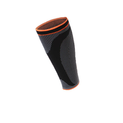 Elastische, gestrickte Sport-Kompressions-Wadenmanschetten - Orange - XL - image 9