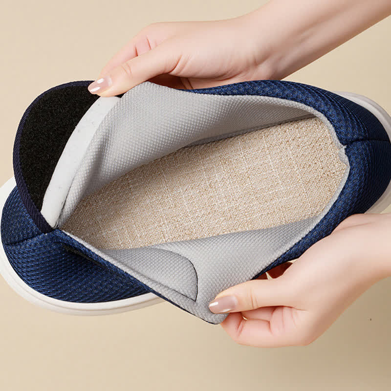 Slip-On-Hausschuhe aus Mesh mit weiter Öffnung - image 10