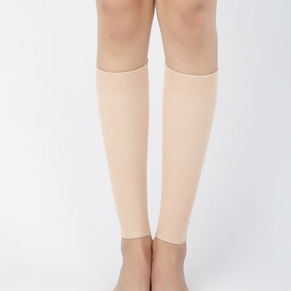 Wadenstulpen aus Baumwolle, einfarbig, hochelastisch (2 Paar) - Nackt - XL - image 9