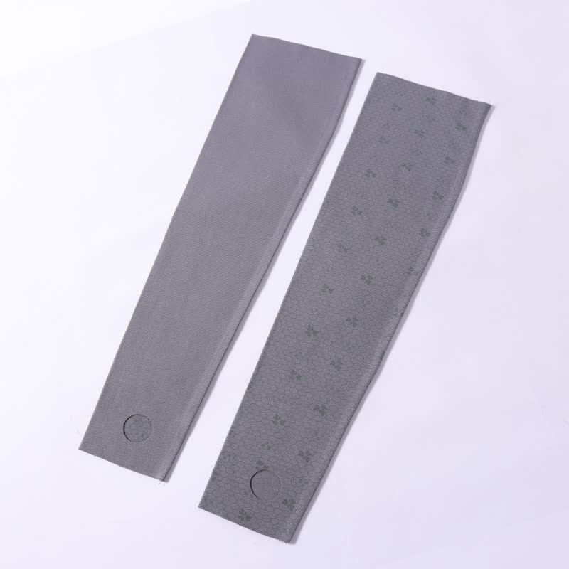 Thermochrome Beinstulpen mit Steigbügel - Dunkelgrau - XL - image 11