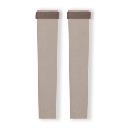 Leichte, nahtlose Beinlinge mit Steg und Riemen - Kamel - XL - image 5