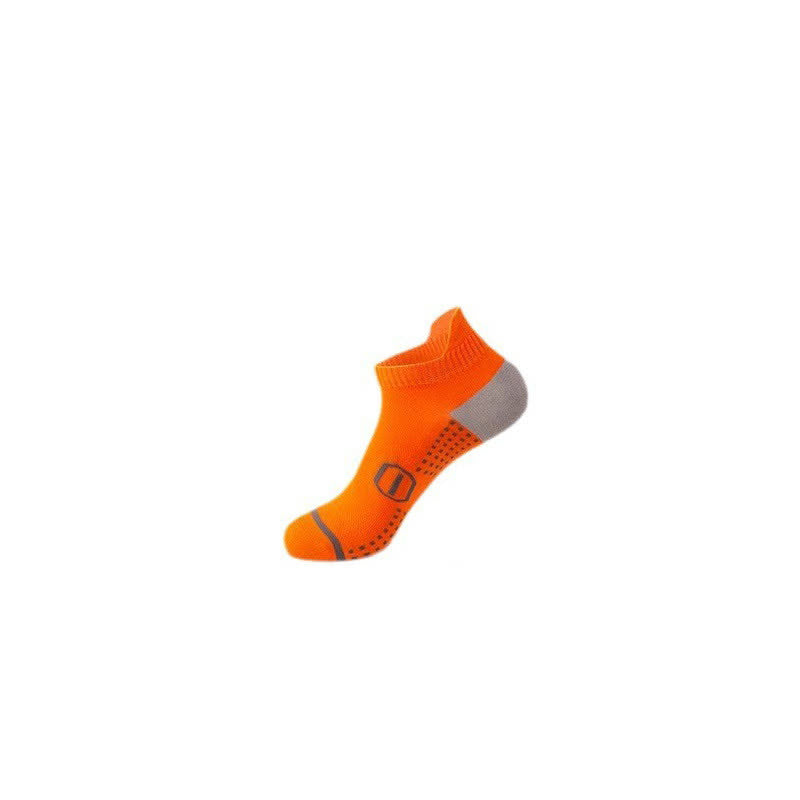 Sport-Knöchelkompressionssocken aus Baumwolle mit Grafikdruck (6 Paar) - Orange - EU39-44 (US6-10) - image 5