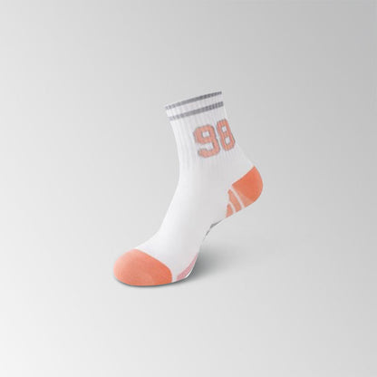 Knöchelkompressionssocken mit Zahlengrafik-Aufdruck (8 Paar)