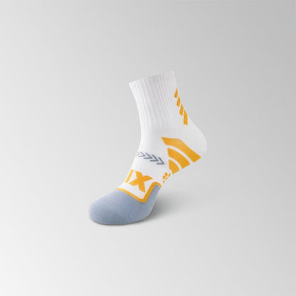 Knöchelkompressionssocken mit Zahlengrafik-Aufdruck (8 Paar) - Weiß&Gelb - EU35-40 (US3-7) - image 11