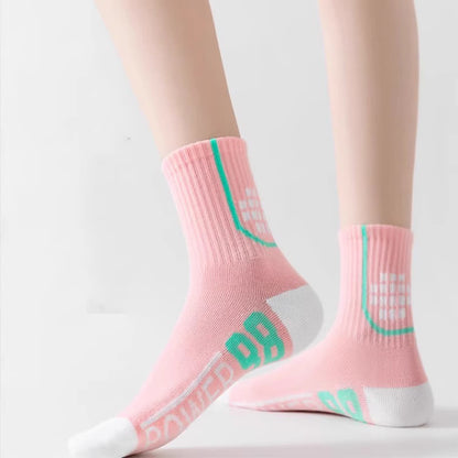 Knöchelkompressionssocken mit Zahlengrafik-Aufdruck (8 Paar)