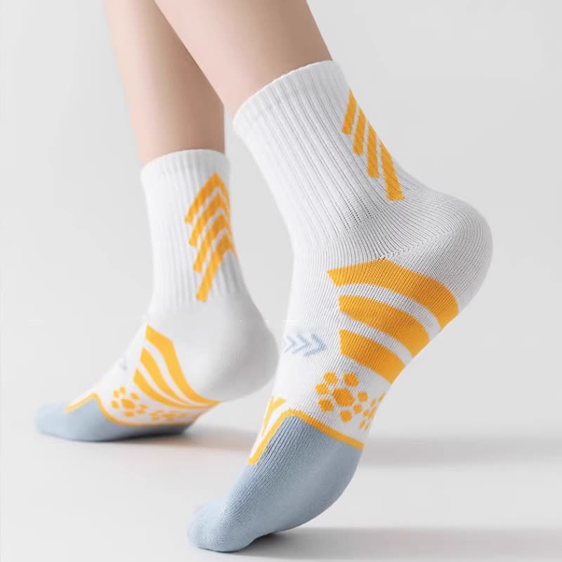 Knöchelkompressionssocken mit Zahlengrafik-Aufdruck (8 Paar)