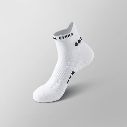 Rutschfeste Sport-Knöchelkompressionssocken aus Baumwolle (4 Paar)